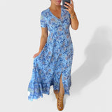 Constança - Vestido Floral e Elegante