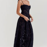 Serena - Vestido longo elegante para casamentos e eventos