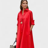 Cárla – Vestido Preto com Bolsos