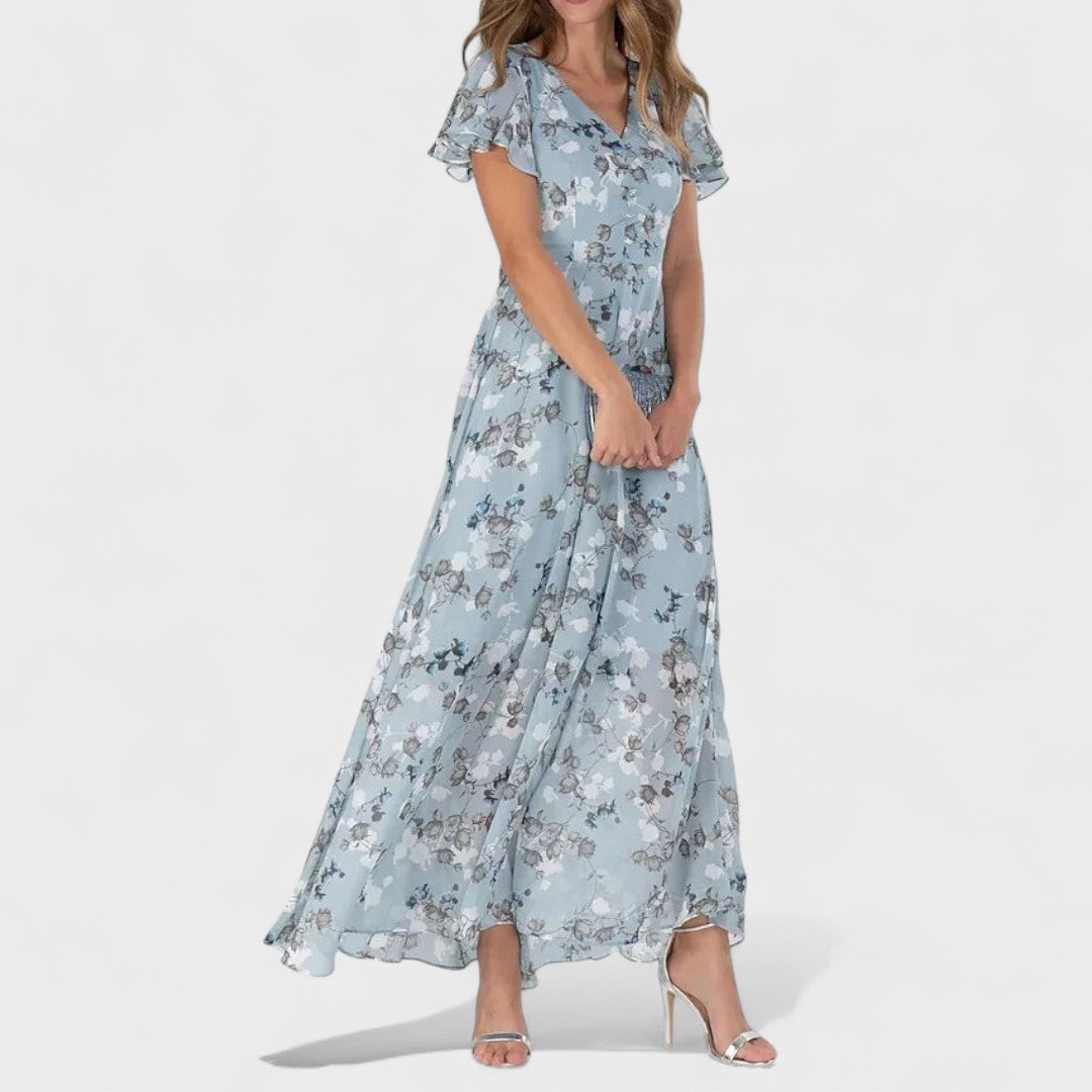 Andreia - Vestido Longo Floral