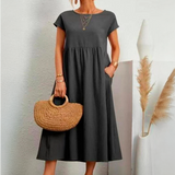 Cátia - Vestido Elegante de Primavera