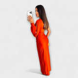Elisa - Vestido Elegante e Sofisticado