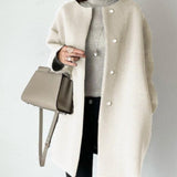 LIA – CASACO ELEGANTE DE LINHA RETA