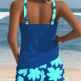 Mariana - Tankini sem mangas com decote em U