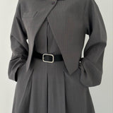 Lina - Conjunto bustiê e casaco