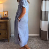 Camila - Vestido listrado elegante