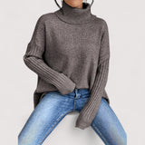 Laila - Polo oversized de gola alta