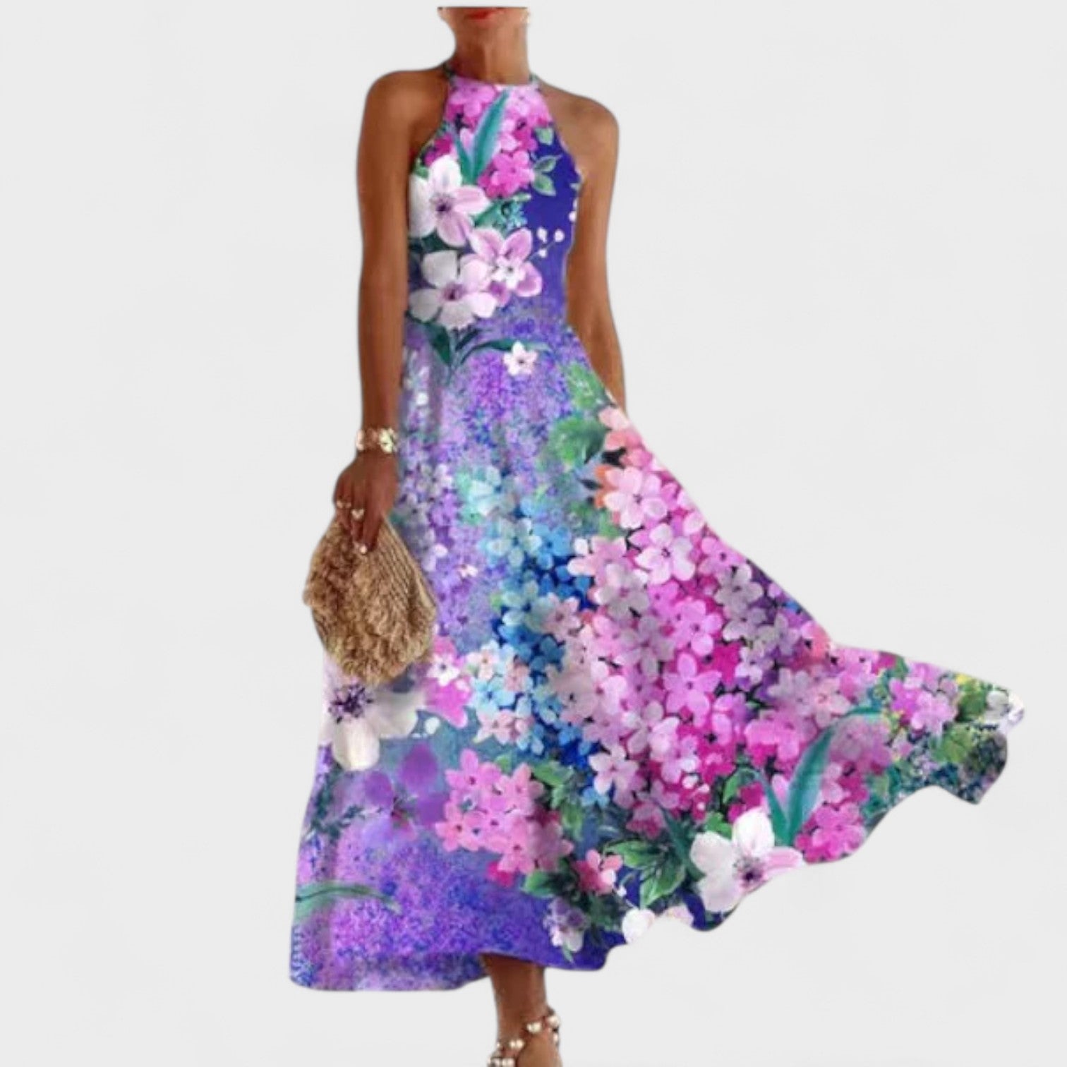 Lúcia - Vestido Classico de Primavera