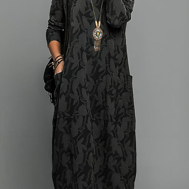 Valentina - Vestido Elegante de Outono e Inverno