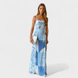 Marta - Vestido Longo Brisa Azul