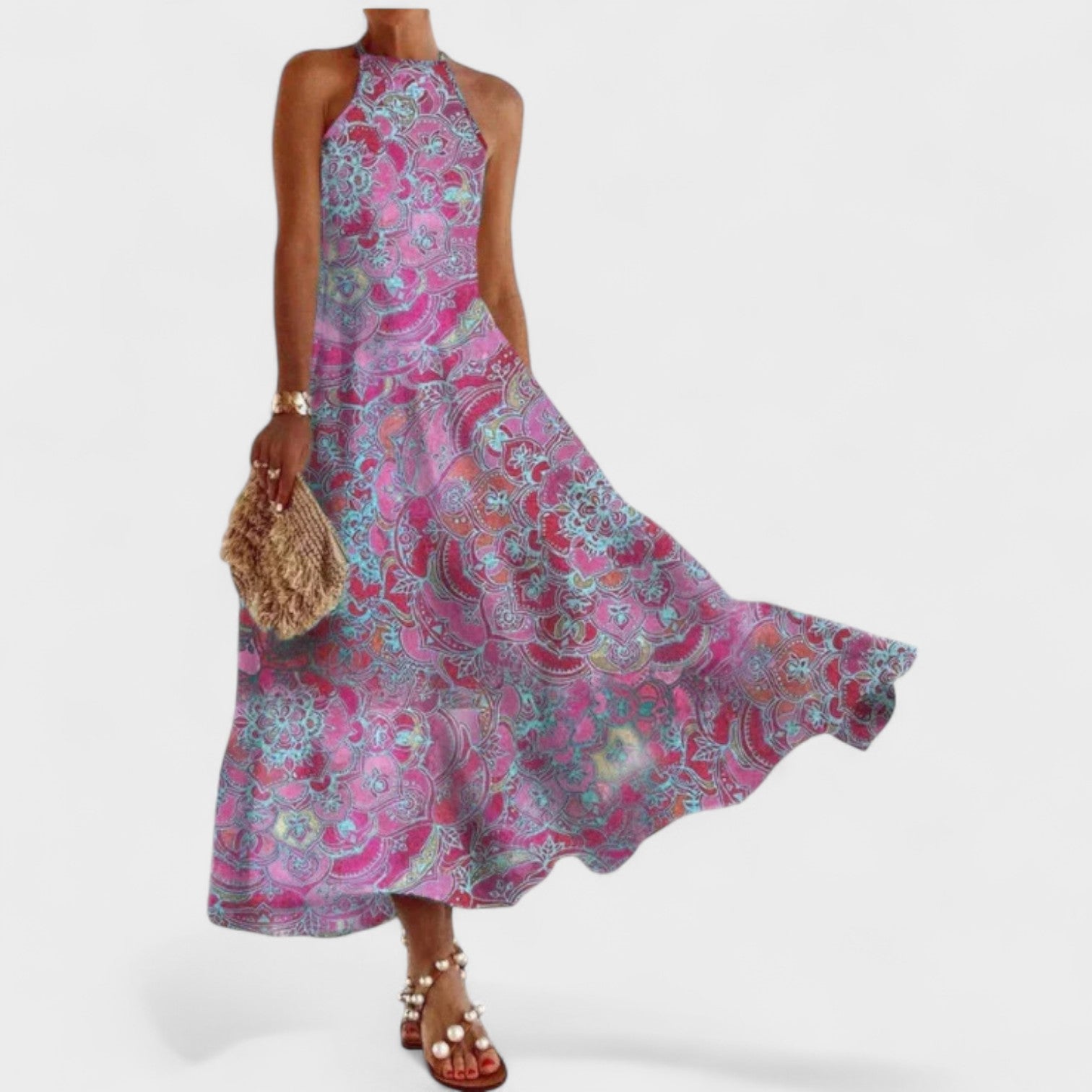 Lúcia - Vestido Classico de Primavera