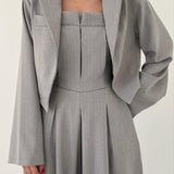 Lina - Conjunto bustiê e casaco