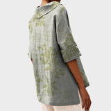 Flávia - Top Elegante em Linho