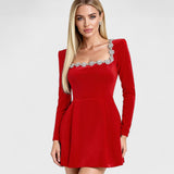 Celeste - Vestido de cristal