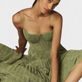 Melissa - Vestido Midi Plissado