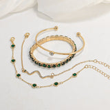 Conjunto de Pulseiras Sorina Feldwyn | Ouro