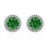 Brincos Lúcia Verdeal | Ouro Branco