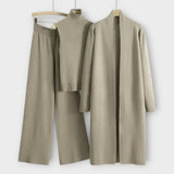 Sandra - Conjunto elegante de 3 peças