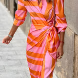 Amalia – Vestido de Primavera Longo