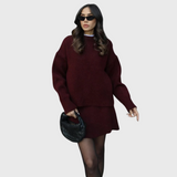 Madalena - Conjunto de malha aconchegante