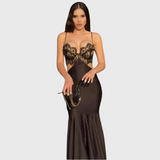 Brenda - Vestido recorte em renda