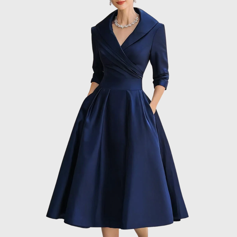 Maria - Vestido midi elegante