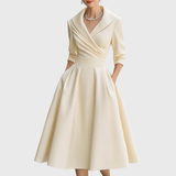 Maria - Vestido midi elegante