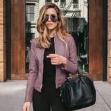 Blusão versátil em couro fino