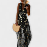 Tatiana - Vestido Fluído com Decote em V