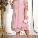 Madalena - Vestido Casual Bordado