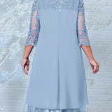 Madalena - Vestido Casual Bordado