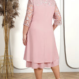 Madalena - Vestido Casual Bordado