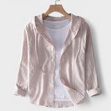 Clara - Blusa de Algodão com Capuz