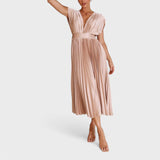 Paula - Vestido plissado elegante