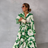 Joana - Vestido Elegante Florido