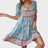 Paula - Vestido Floral Descontraido