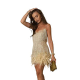 Susana - Vestido Curto com Alças Finas