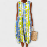 Isabela - Vestido Maxi Artistico