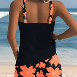 Mariana - Tankini sem mangas com decote em U