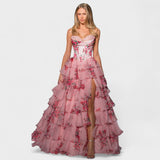 Olivia – Vestido de Gala Florido