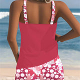 Laura - Conjunto de biquíni de duas peças com estampa floral