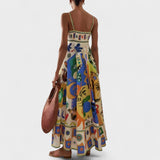 Nazaré - Vestido Colorido de Primavera