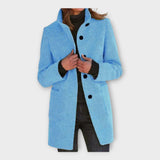 Casaco elegante com uma linha intemporal