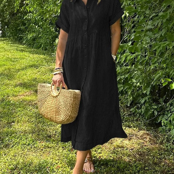 Camila - Vestido listrado elegante