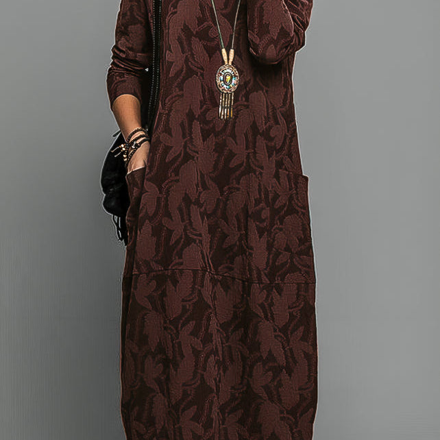 Valentina - Vestido Elegante de Outono e Inverno