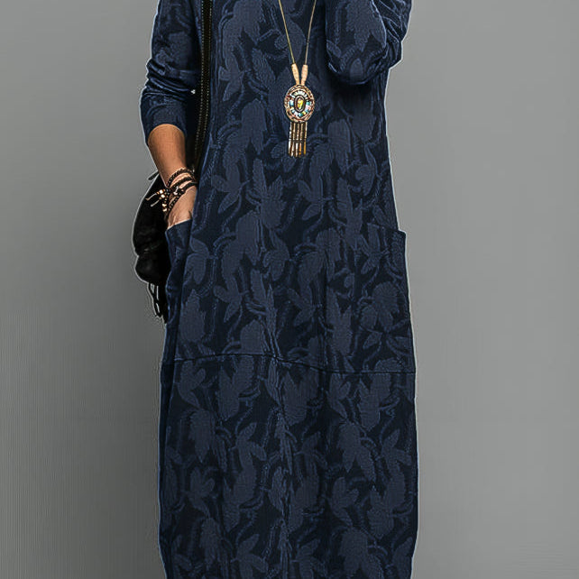 Valentina - Vestido Elegante de Outono e Inverno