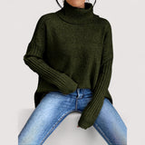 Laila - Polo oversized de gola alta