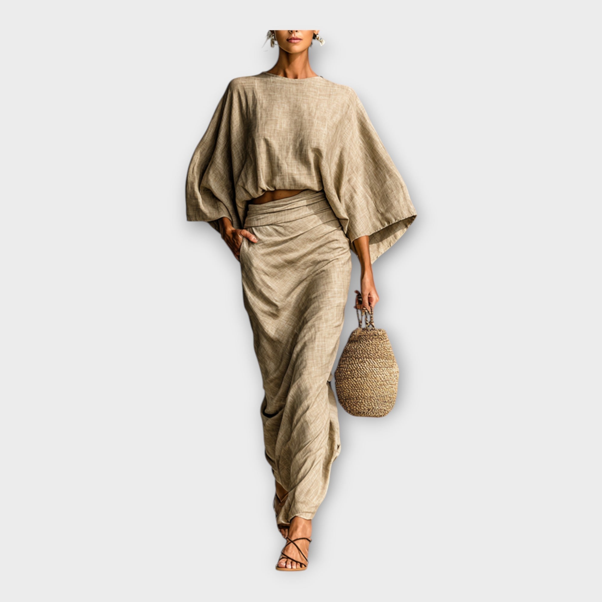 Conjunto com design elegante e versátil