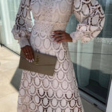 Ami - Vestido de renda elegante