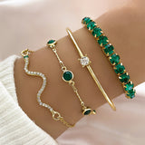Conjunto de Pulseiras Sorina Feldwyn | Ouro